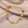 Rainbow Color Segmented Bracelet  Pride Bracelet Fashion  Wristband - Image 4